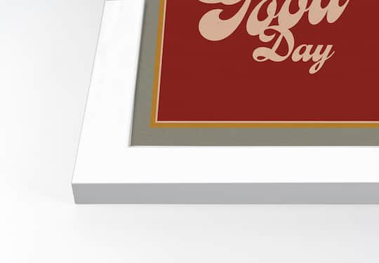 Make Today A Good Day Framed Print